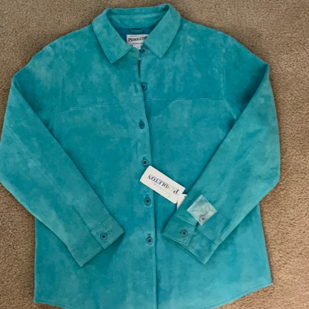 Vintage Pendelton Suede Leather Jacket - Picture 2 of 9